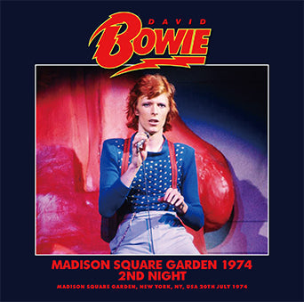 DAVID BOWIE / MADISON SQUARE GARDEN 1974 2ND NIGHT (2CD)