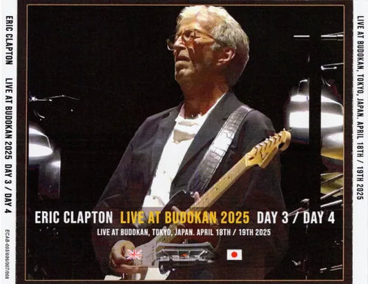ERIC CLAPTON / LIVE AT BUDOKAN 2025 DAY 3 / DAY 4 (4CDR)