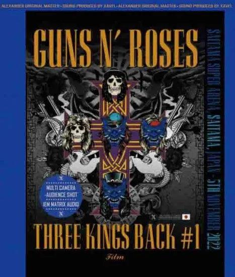 GUNS N’ ROSES / THREE KINGS BACK COMPLETE Limited Set (Paper 6CD with Bonus 4BDR)