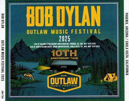 BOB DYLAN / OUTLAW MUSIC FESTIVAL 2025 (3CDR)