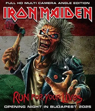 IRON MAIDEN / OPENING NIGHT IN BUDAPEST 2025  FULL HD MULTI CAMERA ANGLE EDITION PRO SHOT (1BDR)