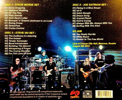 G3 / RUSSIA 2012 (3CDR) Guitar Battle