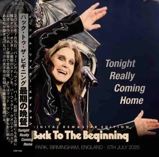 Ozzy Osbourne & BLACK SABBATH / Tonight Really Coming Home (1CD) Back to the Beginning