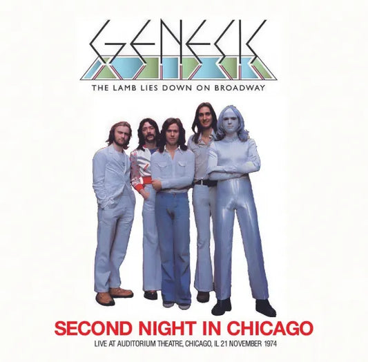 GENESIS / SECOND NIGHT IN CHICAGO THE LAMB LIES DOWN ON  BROADWAY TOUR 1974 (2CDR)