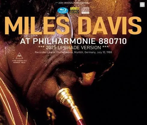 MILES DAVIS / AT PHILHARMONIE 880710 / 2025 UPGRADE VERSION (2CDR+1BDR)