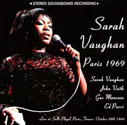 Sarah Vaughan / Paris 1969 SOUNDBOARD (1CDR)