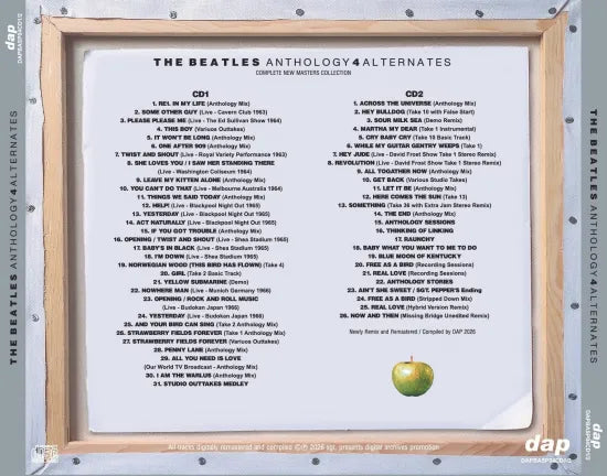 THE BEATLES / ANTHOLOGY 4 ALTERNATES COMPLETE NEW MASTERS COLLECTION (2CD)