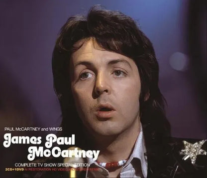 PAUL McCARTNEY & WINGS / JAMES PAUL McCARTNEY COMPLETE TV SHOW SPECIAL EDITION (2CD+1DVD)
