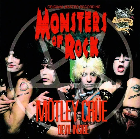 MOTLEY CRUE / Devil Inside (1CDR)