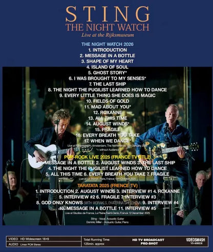STING / THE NIGHT WATCH 2026 (1BDR)