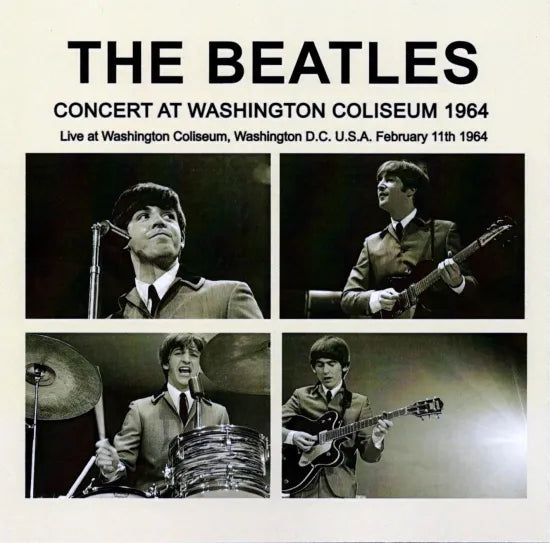 THE BEATLES / CONCERT AT WASHINGTON COLISEUM 1964 (1CDR+1BDR)