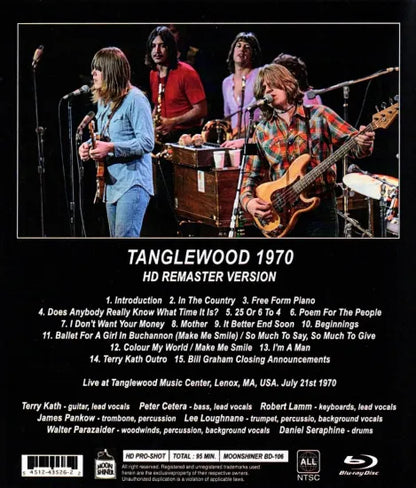 CHICAGO / TANGLEWOOD 1970 HD REMASTER VERSION HD PRO-SHOT (1BDR)