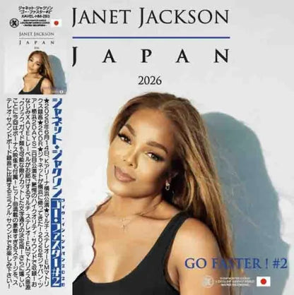 Janet Jackson / Go Faster #2 Japan 2026 Yokohama 2nd Night Definitive Edition (2CDR+1DVDR)