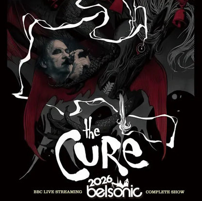 THE CURE / BELSONIC 2026 SOUNDBOARD (2CDR)