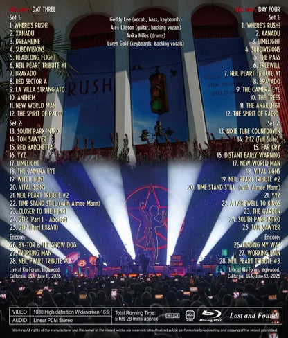 RUSH / FIFTY SOMETHING COMPLETE LA NIGHTS 2026 PT 2 [3RD & 4TH DAYS] MULTI CAMERA ANGLES (2BDR)