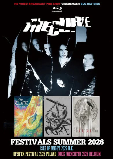THE CURE / FESTIVALS SUMMER 2026 (3BDR)