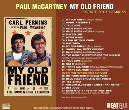 PAUL McCARTNEY / MY OLD FRIEND : TRIBUTE TO CARL PARKINS (1CDR)