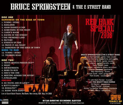 BRUCE SPRINGSTEEN & THE E STREET BAND / RED BANK SPECIAL 2008 (2CDR)