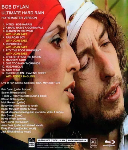 BOB DYLAN / ULTIMATE HARD RAIN 1976 HD PRO-SHOT (1BDR)