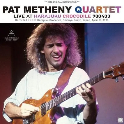 PAT METHENY QUARTET / LIVE AT HARAJUKU CROCODILE 900403 (2CDR)
