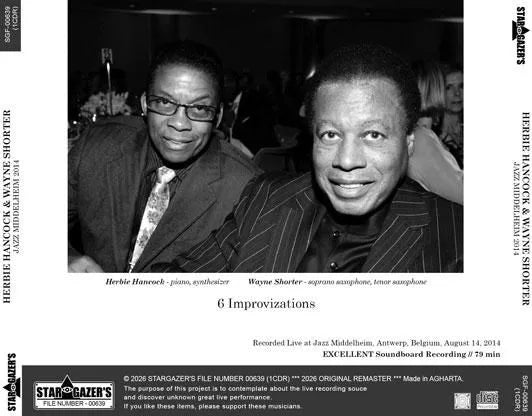 HERBIE HANCOCK & WAYNE SHORTER / JAZZ MIDDELHEIM 2014 (1CDR)