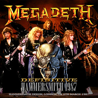 MEGADETH / DEFINITIVE HAMMERSMITH 1987 (1CD)