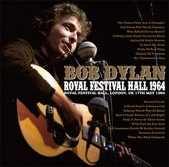 BOB DYLAN / ROYAL FESTIVAL HALL 1964 (2CD) Stereo Soundboard