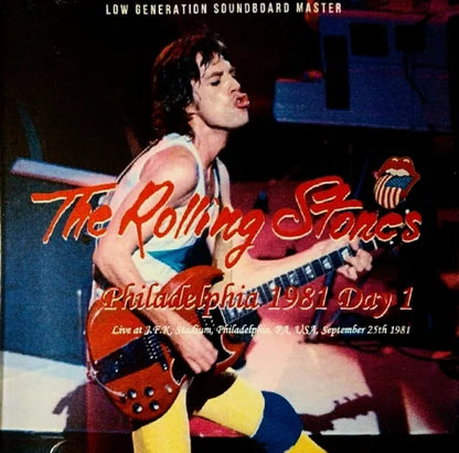 THE ROLLING STONES / Philadelphia1981 Day 1 (2CDR)