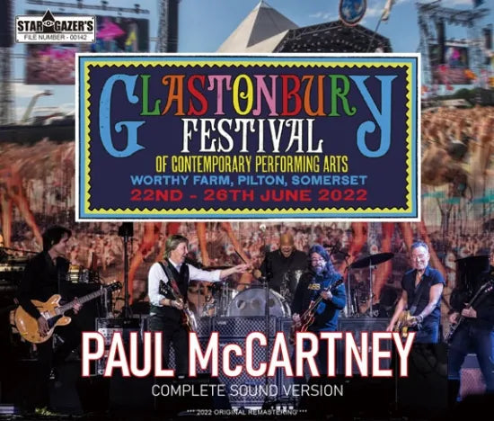 PAUL McCARTNEY / GLASTONBURY FESTIVAL 2022 COMPLETE SOUND VERSION (3CDR)