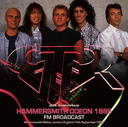 GTR / HAMMERSMITH ODEON 1986 FM BROADCAST SOUNDBOARD (1CDR)