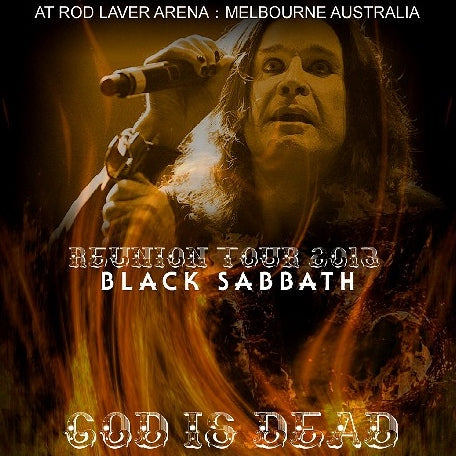 Black Sabbath / Reunion Tour 2013 Oceania Leg Melbourne 1st Night Rod Laver Arena (2CDR)