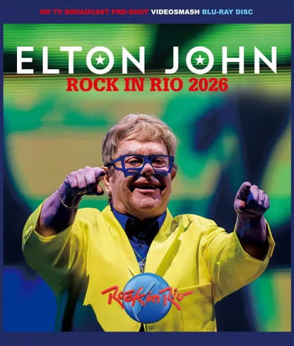 ELTON JOHN / ROCK IN RIO 2026 HD PRO-SHOT (1BDR)