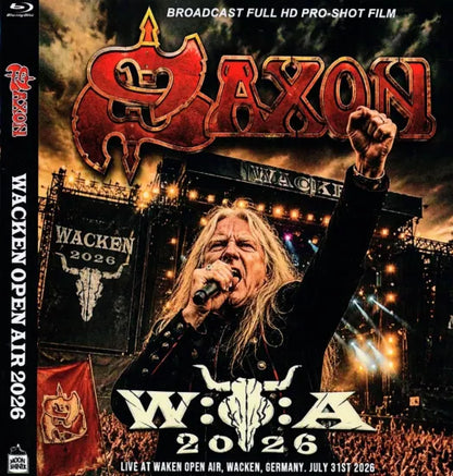 SAXON / WACKEN OPEN AIR 2026 HD PRO-SHOT (1BDR)