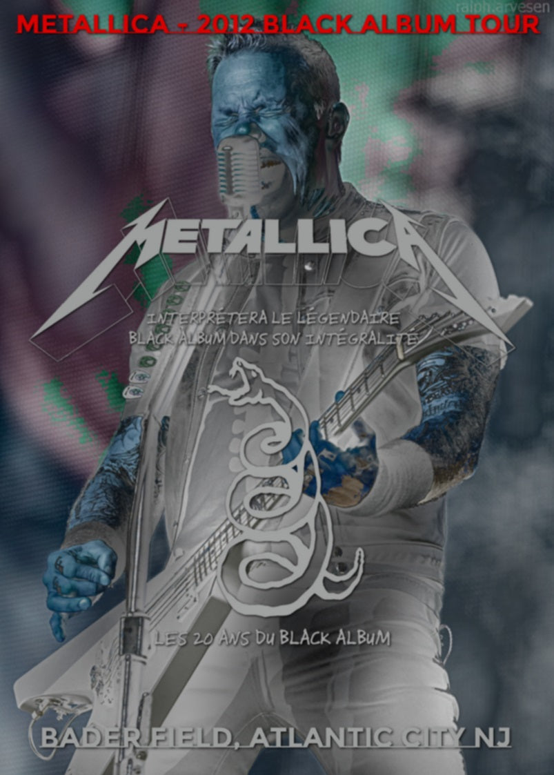Metallica / 2012 Black Album Tour Orion Music Festival PRO SHOT (1DVDR)