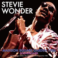 STEVIE WONDER / MADISON SQUARE GARDEN 1986 SOUNDBOARD (2CDR)