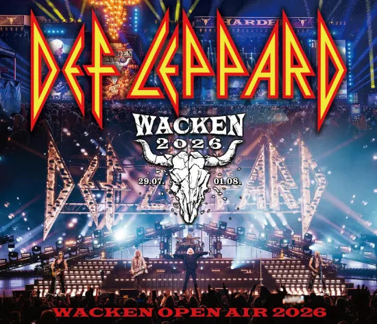 DEF LEPPARD / WACKEN OPEN AIR 2026 (2CDR+1BDR)