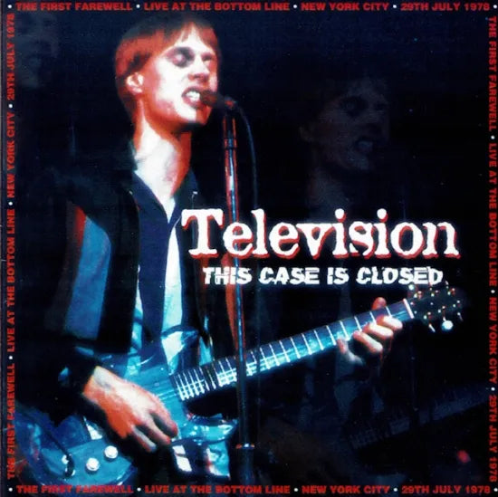 TELEVISION / THIS CASE IS CLOSED (1CDR)