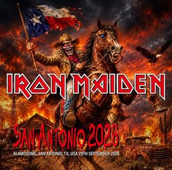 IRON MAIDEN / SAN ANTONIO 2026 (2CDR)