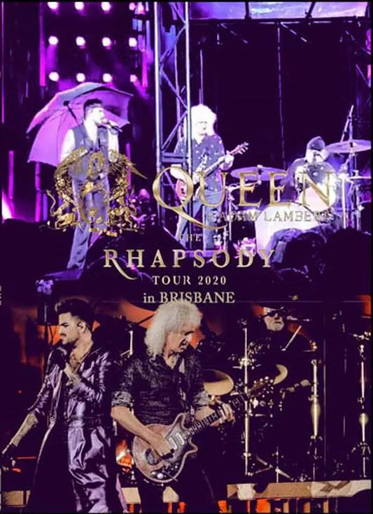 Queen + Adam Lambert / The Rhapsody Tour 2020 in Brisbane (1DVDR)