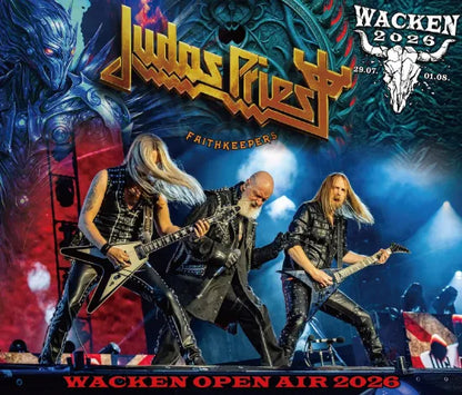 JUDAS PRIEST / WACKEN OPEN AIR 2026 (2CDR+1BDR)