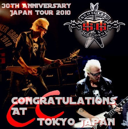 Michal Schenker Group / 30th ANNIVERSARY Japan Tour 2010 Lemon Hall Shibuya (2CDR)