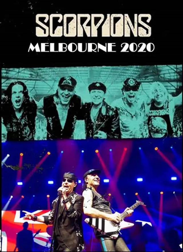 Scorpions / Melbourne 2020 (1DVDR)
