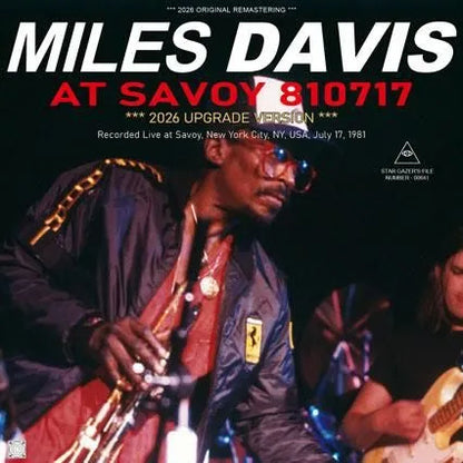 MILES DAVIS / AT SAVOY 810717 2026 UPGRADE VERSION (2CDR)