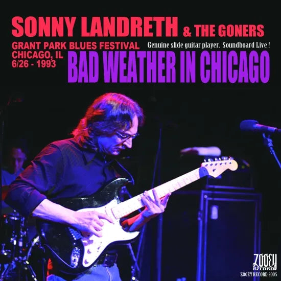 SONNY LANDRETH / BAD WEATHER IN CHICAGO (1CDR)