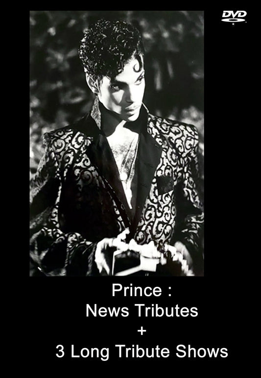 Prince / News Tributes + 3 Long Tribute Shows (2DVDR)