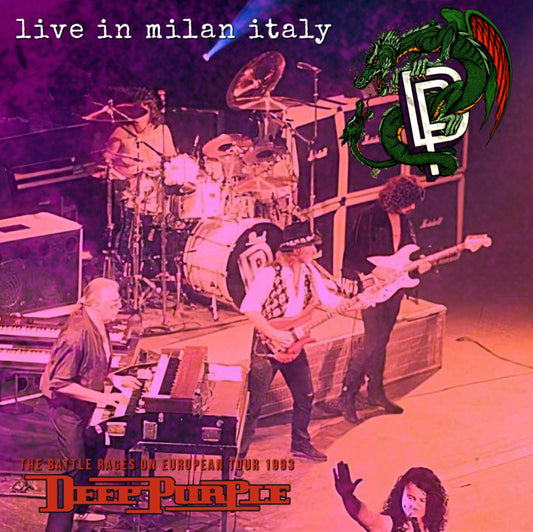 Deep Purple / The Battle Rages On European Tour 1993 Italy show 3rd PalaTrussardi SOUNDBOARD (2CDR)