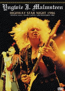 YNGWIE MALMSTEEN / HIGHWAY STAR NIGHT 1986 (1DVDR)