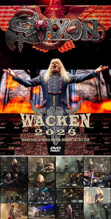 SAXON / WACKEN 2026 PRO SHOT (1DVDR)