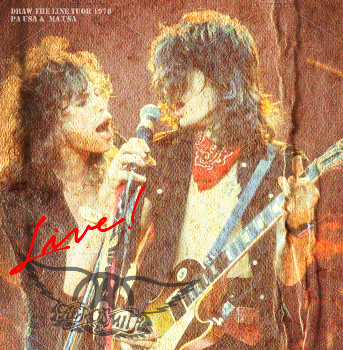 Aerosmith / Draw The Line Tuor 1978 Upper Darby Pennsylvania Tower Theatre (2CDR)