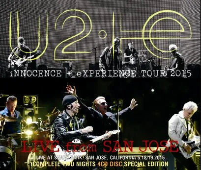 U2 / LIVE from SAN JOSE (4CDR)